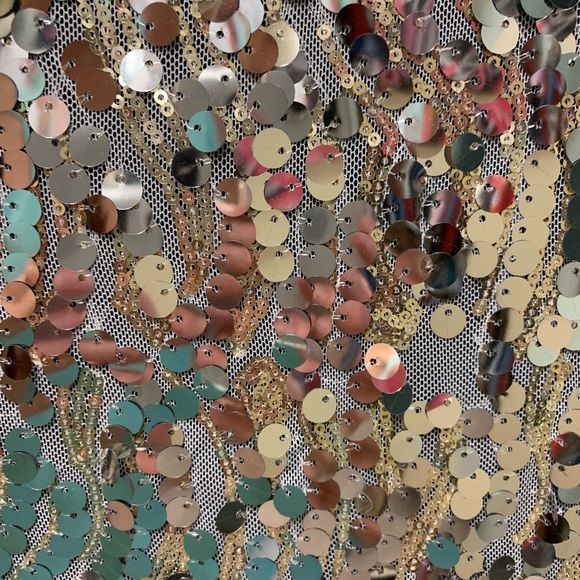 Sequins Tank blouse - Picture 3 of 5